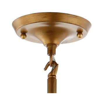 Violetta 19" Metal LED Pendant - JONATHAN Y